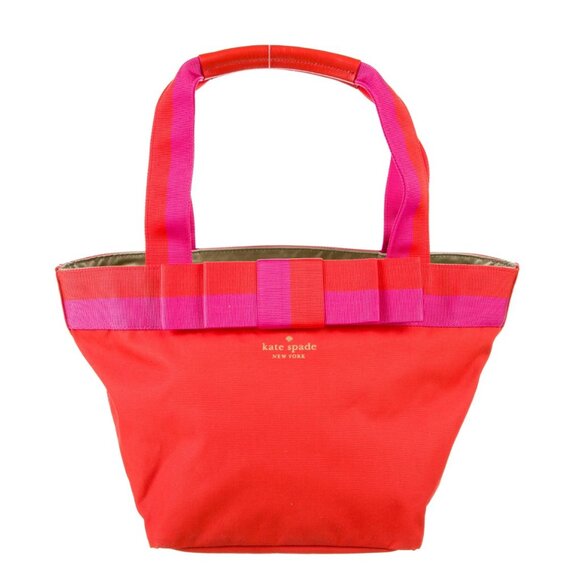 NWT Kate Spade Barrow small nylon tote bag in maraschino - Picture 3 of 10